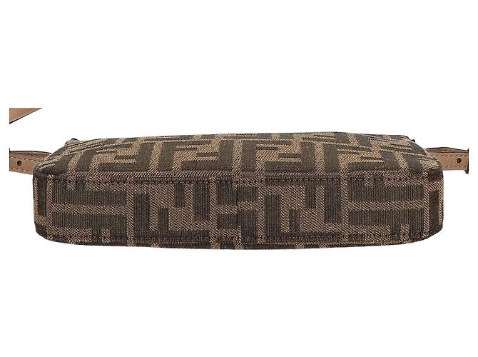 Fendi Baguette Pouch mit Zucca-Muster - Ansicht 5