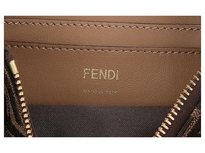 Fendi Baguette Pouch mit Zucca-Muster - Ansicht 7