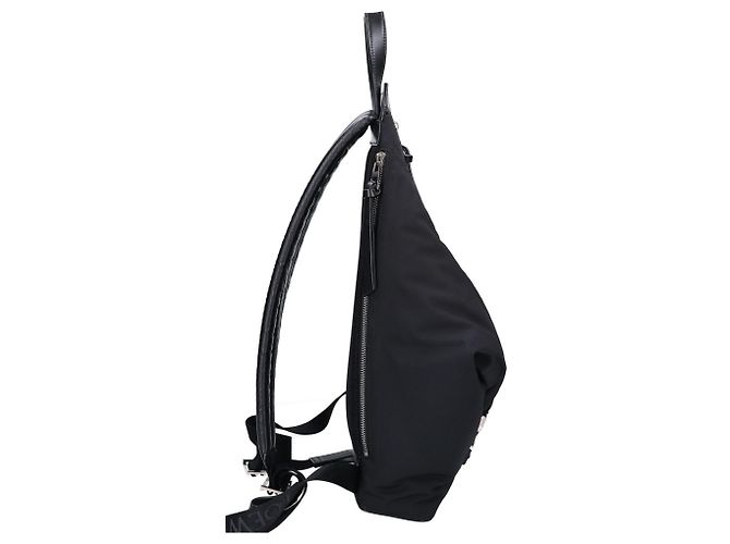 Zaino convertibile Loewe Nylon x Leather - vista 4