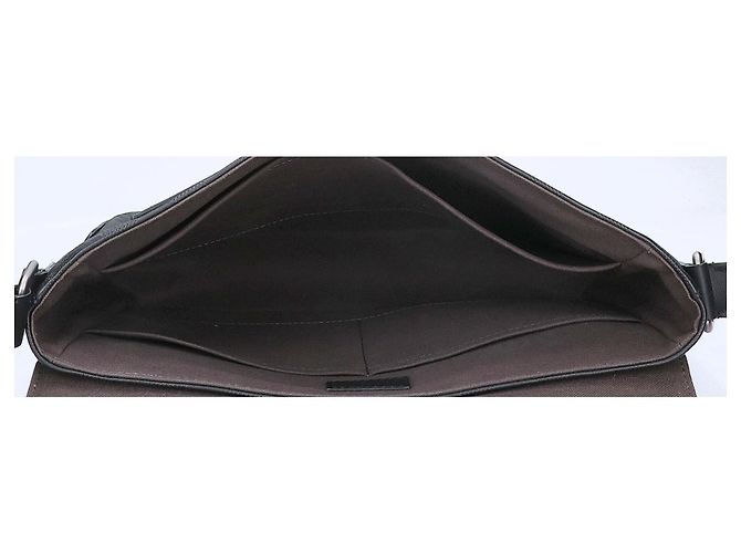 Borsa a tracolla Louis Vuitton Damier Infini District MM - vista 6