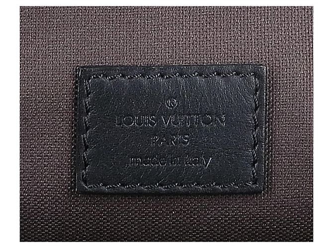 Borsa a tracolla Louis Vuitton Damier Infini District MM - vista 7