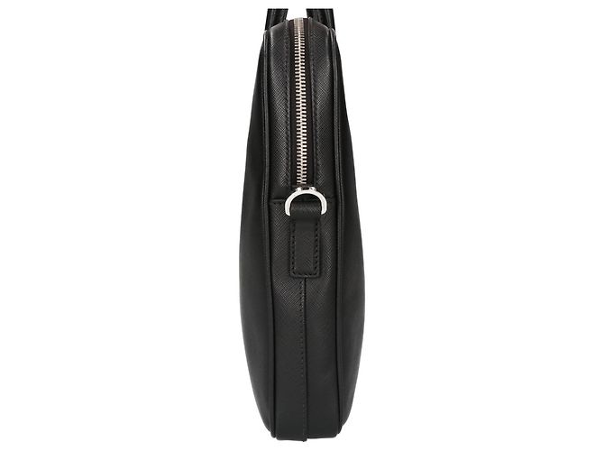 porte-documents Prada en cuir Saffiano - vue 4