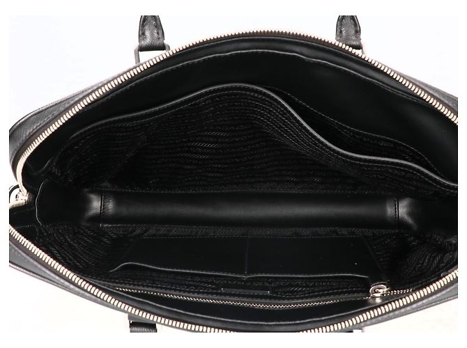 porte-documents Prada en cuir Saffiano - vue 6