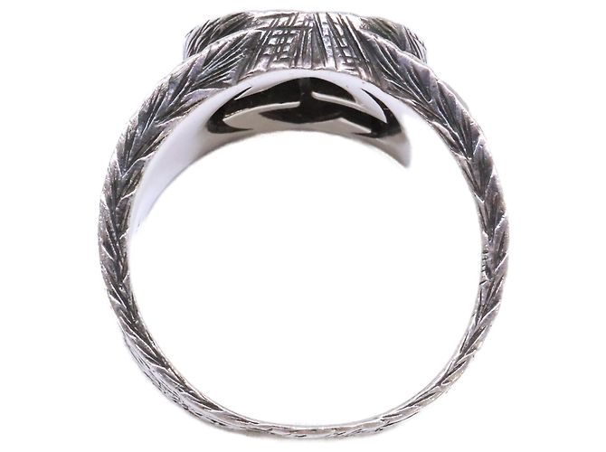 Anello GUCCI Ag925 Interlocking G Arabesque - vista 6