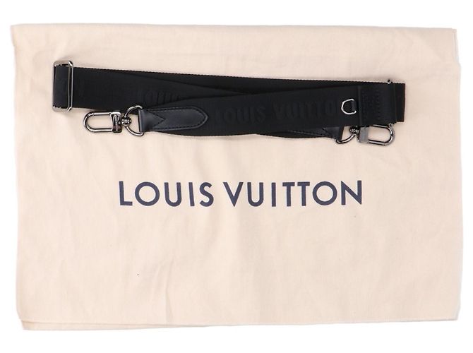Borsa Louis Vuitton Monogram Eclipse Keepall Bandoulière 25 - vista 9