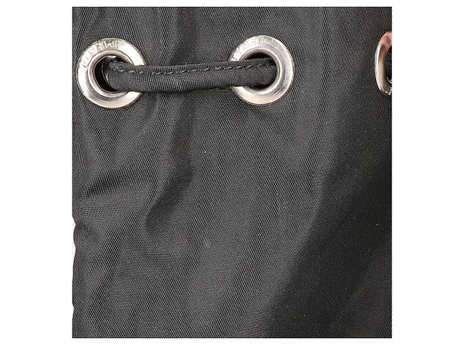 Prada Nylon Triangle Logo Mini Backpack - view 7
