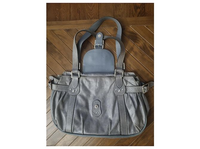 Borsa Longchamp Idole Pelle Grigio Chiaro - vista 2