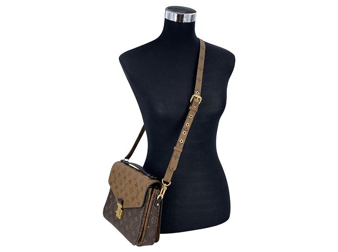 Louis Vuitton Metis Reverse Monogram Handtasche Crossbody Bag Brown - Ansicht 2