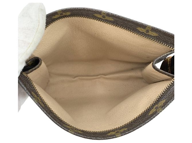 Louis Vuitton Necessaire Vintage Brown Monogram Canvas Poche Toilette 19 - vista 5