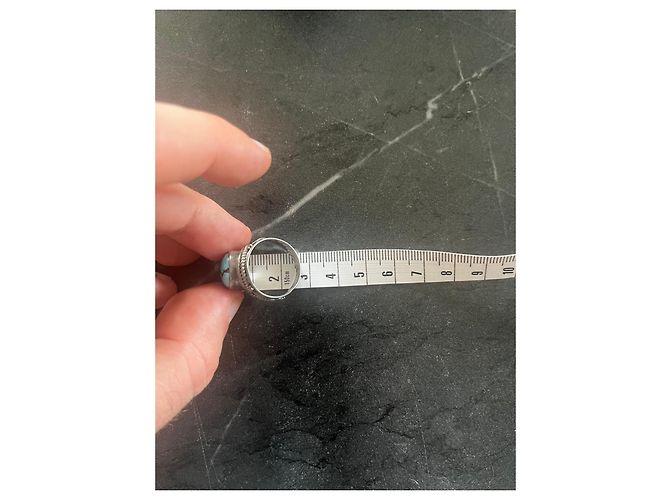 Autre Marque Set di gioielli orientali in argento e turchese Faten El Ruby - vista 4