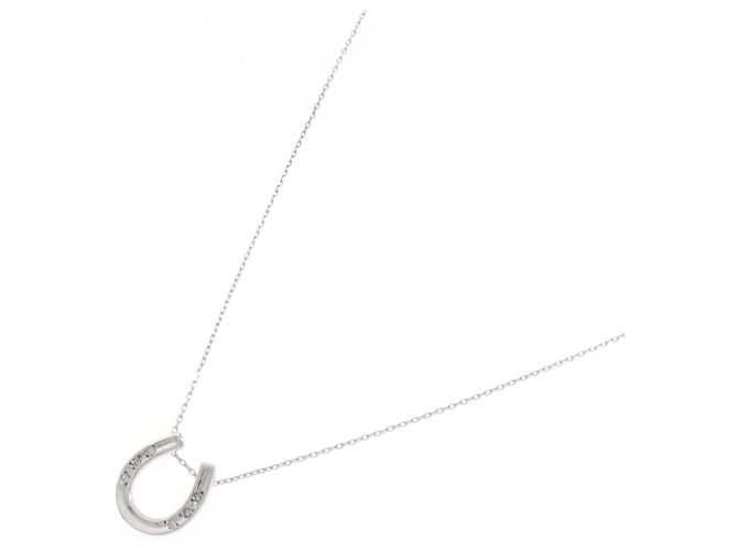 Autre Marque Collana Horseshoe Diamanti - vista 2