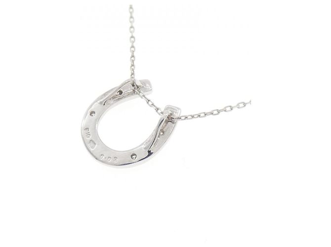 Autre Marque Collana Horseshoe Diamanti - vista 4