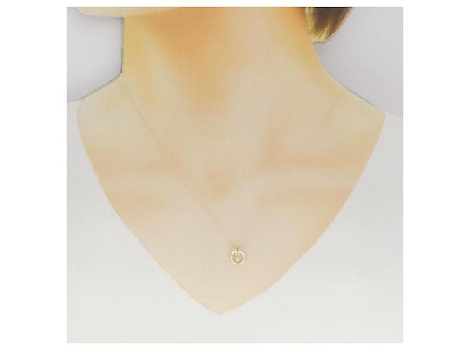 Autre Marque Collana in oro giallo K10 e diamanti - vista 6