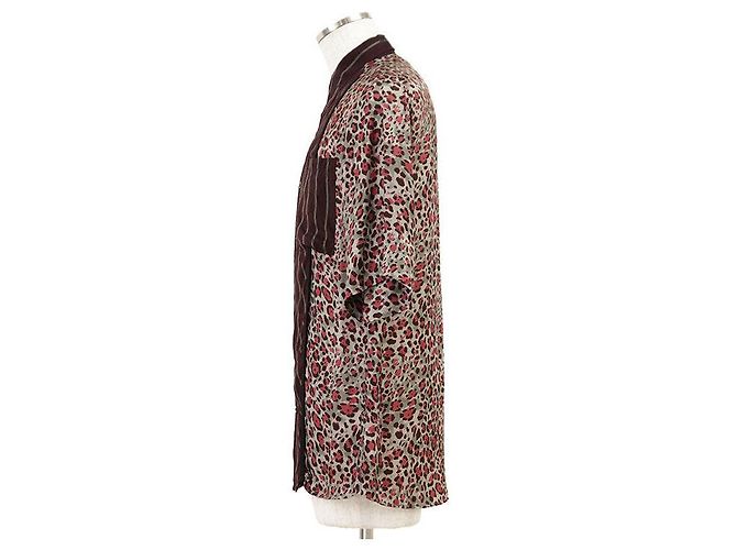 Camicia a maniche corte in cupro Dries Van Noten - vista 6
