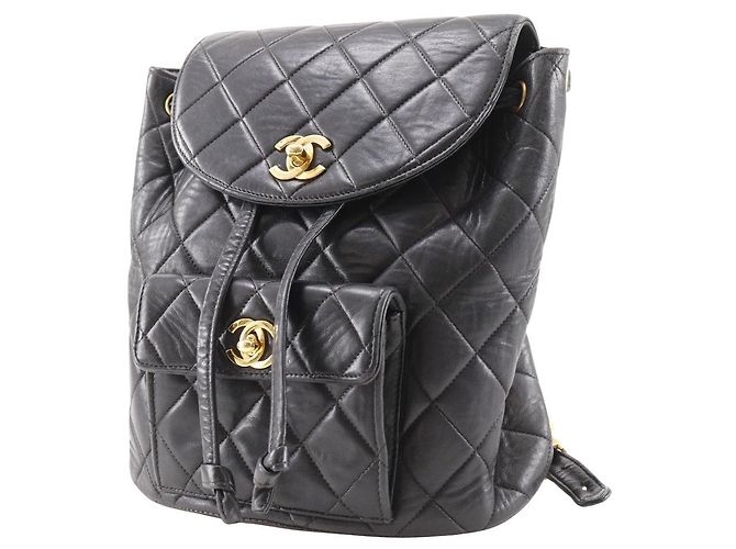 Chanel Matelassé Rucksack aus Lammleder - Ansicht 2