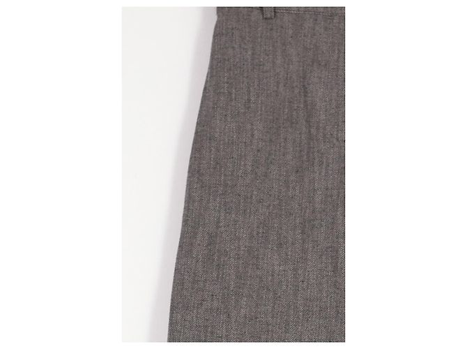Sessun Pantalones de algodón gris - vista 4