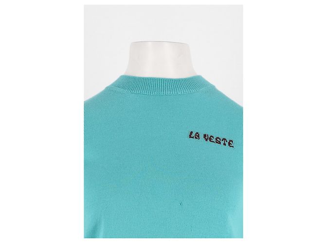 Autre Marque Top de lana turquesa - vista 5