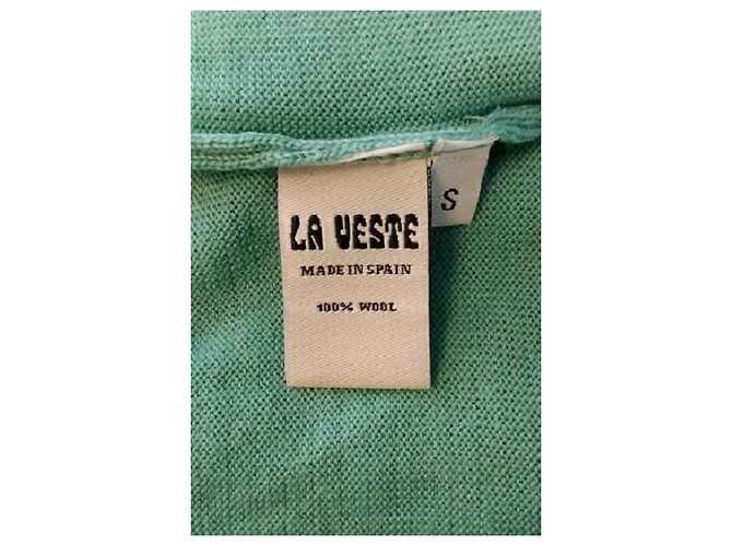 Autre Marque Top de lana turquesa - vista 8