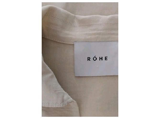 Autre Marque ROHE Beiges Leinenkleid Lang - Ansicht 7