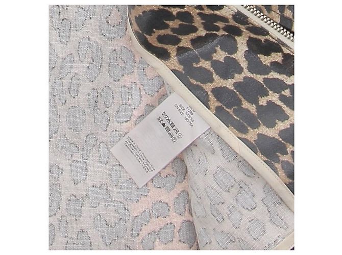 Ganni Abrigo con estampado de leopardo - vista 5