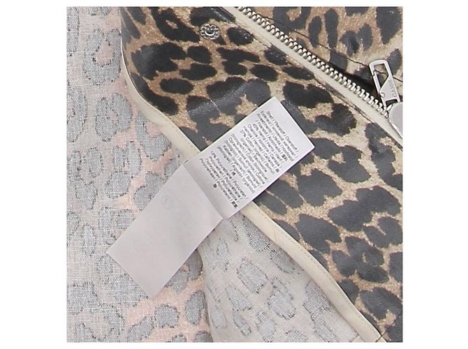 Ganni Abrigo con estampado de leopardo - vista 6