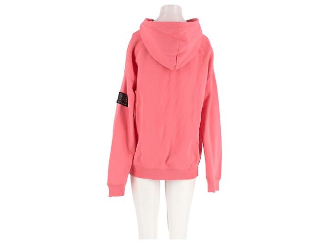Autre Marque Sudadera con capucha P.E NATION de algodón rosa - vista 2