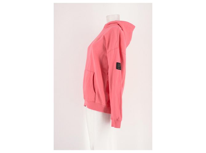 Autre Marque Sudadera con capucha P.E NATION de algodón rosa - vista 3