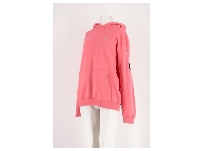 Autre Marque Sudadera con capucha P.E NATION de algodón rosa - vista 4