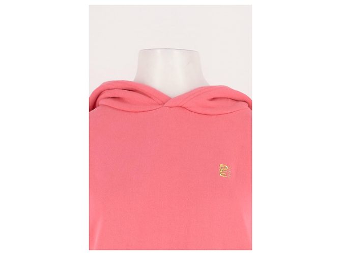 Autre Marque Sudadera con capucha P.E NATION de algodón rosa - vista 5
