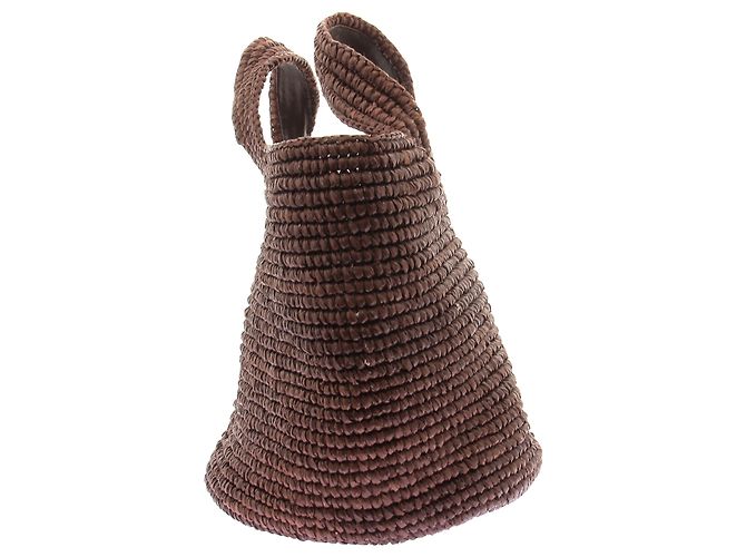 Autre Marque Borsa marrone "Bolso Playero" in rafia - vista 4