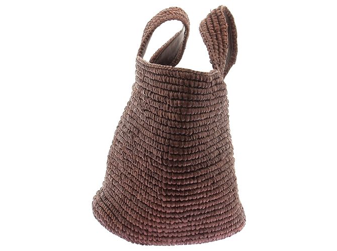Autre Marque Borsa marrone "Bolso Playero" in rafia - vista 5