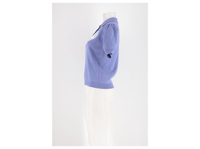 Autre Marque Top recto de viscosa azul Cath Kidston XS - vista 3