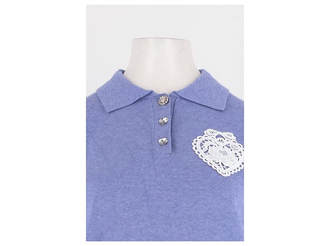 Autre Marque Top recto de viscosa azul Cath Kidston XS - vista 5