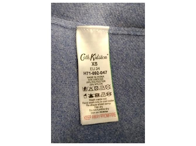 Autre Marque Top recto de viscosa azul Cath Kidston XS - vista 8
