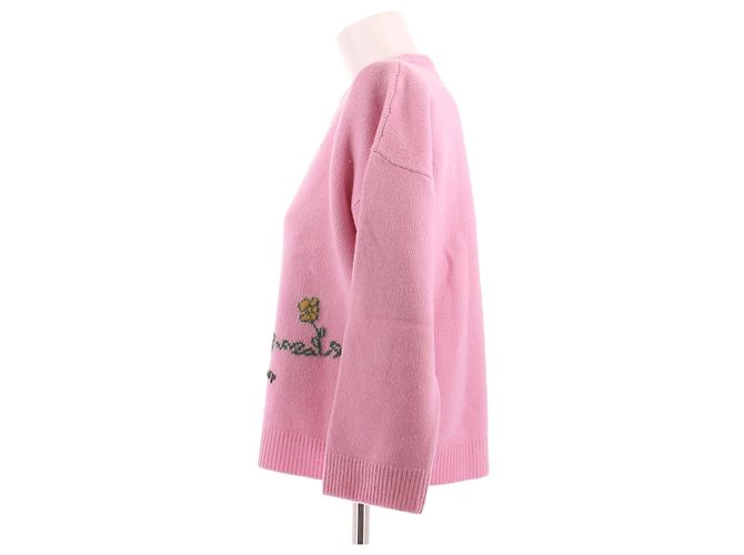 Gucci Mickey Wollpullover rosa - Ansicht 4