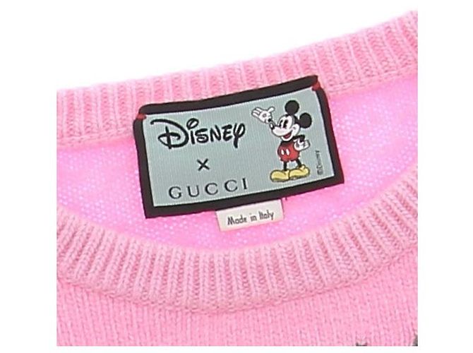Gucci Mickey Wollpullover rosa - Ansicht 6