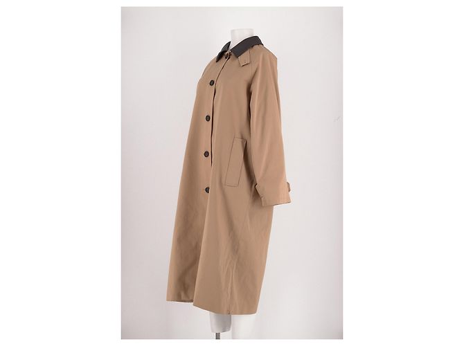 Autre Marque Abrigo de algodón beige - vista 4