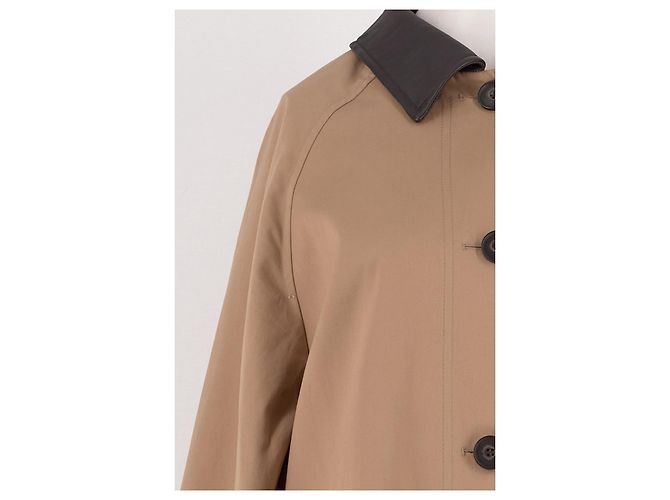Autre Marque Abrigo de algodón beige - vista 6
