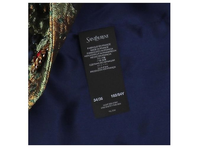 Autre Marque SAINT LAURENT Jacquard-Jacke - Ansicht 5