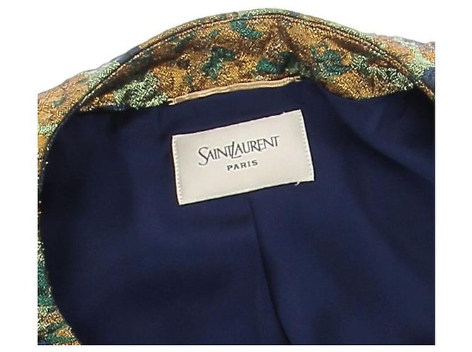 Autre Marque SAINT LAURENT Jacquard-Jacke - Ansicht 6