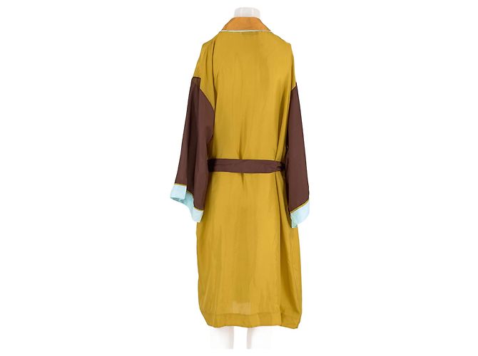 Poncho de seda amarillo Zimmermann - vista 2