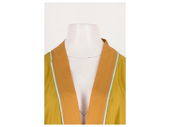 Poncho de seda amarillo Zimmermann - vista 5