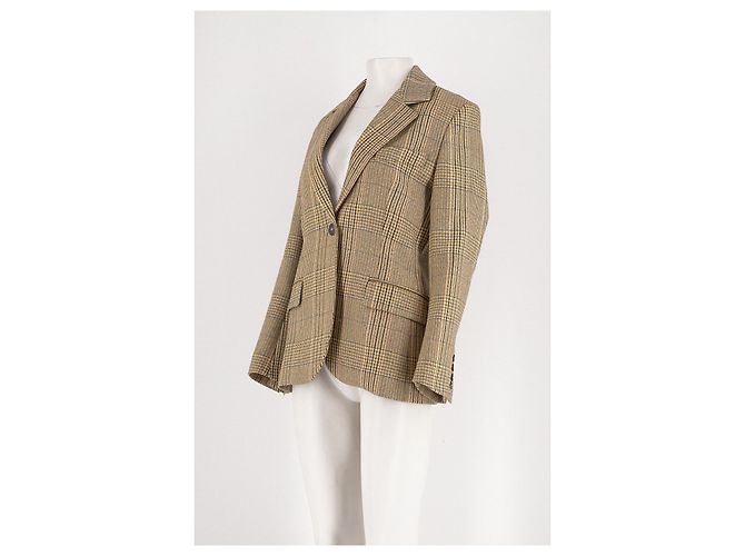 Margaux Lonnberg Beiger Wollblazer - Ansicht 4