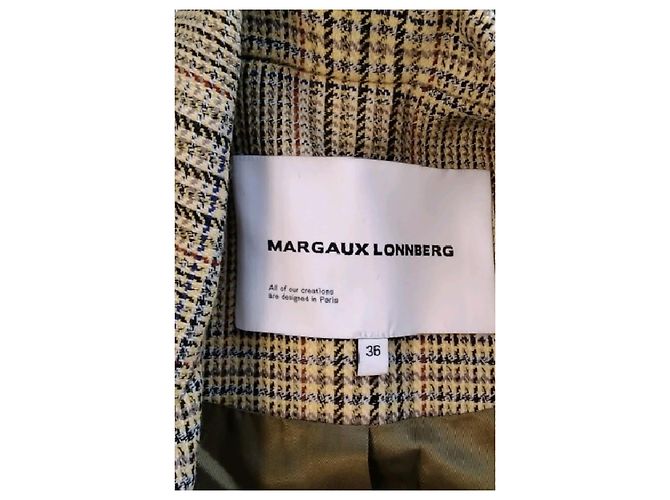 Margaux Lonnberg Beiger Wollblazer - Ansicht 7