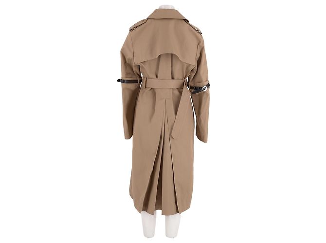 Coperni Trench lungo beige - vista 2
