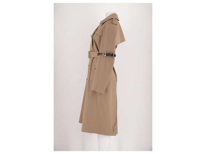 Coperni Trench lungo beige - vista 3
