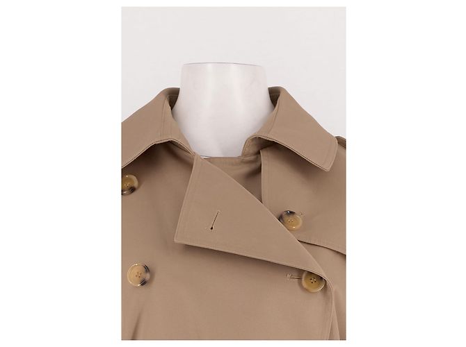 Coperni Trench lungo beige - vista 5