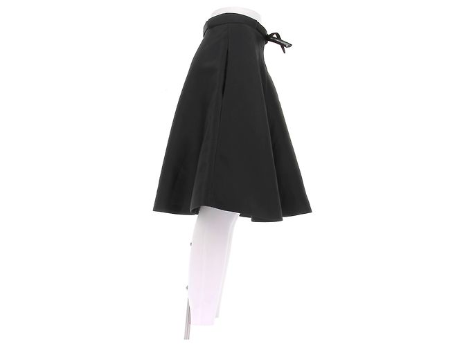 Carven Falda midi negra - vista 3