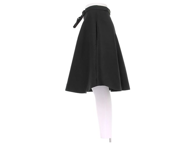 Carven Falda midi negra - vista 4