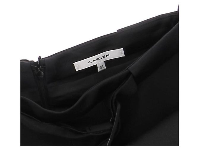 Carven Falda midi negra - vista 5